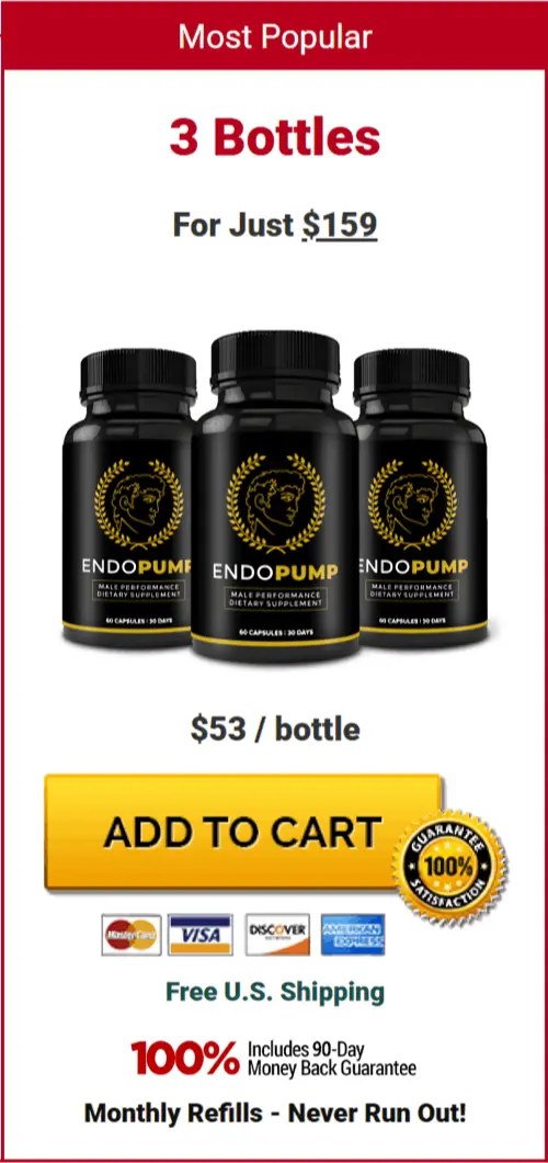 Endo Pump package offer price